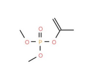Dimethyl isopropenyl phosphate (CAS 4185-82-4) - chemical structure image