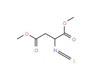 Dimethyl L-isothiocyanatosuccinate (CAS 121928-38-9) - chemical structure image