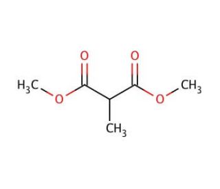 Dimethyl methylmalonate (CAS 609-02-9) - chemical structure image