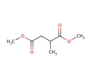 Dimethyl methylsuccinate (CAS 1604-11-1) - chemical structure image