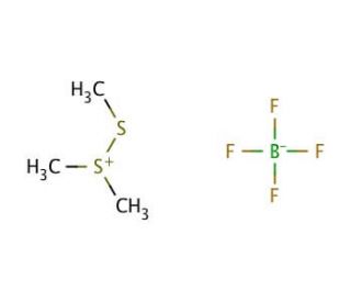 Dimethyl(methylthio)sulfonium tetrafluoroborate (CAS 5799-67-7) - chemical structure image