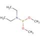 Dimethyl N,N-Diethylphosphoramidite (CAS 20621-25-4) - chemical structure image
