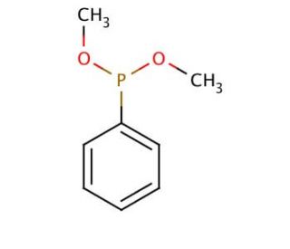 Dimethyl phenylphosphonite (CAS 2946-61-4) - chemical structure image