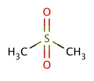 Dimethyl sulfone (CAS 67-71-0) - chemical structure image