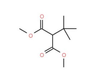 Dimethyl tert-butylmalonate (CAS 39520-25-7) - chemical structure image