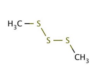 Dimethyl trisulfide (CAS 3658-80-8) - chemical structure image