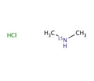 Dimethylamine-<sup>15</sup>N hydrochloride (CAS 75693-94-6) - chemical structure image