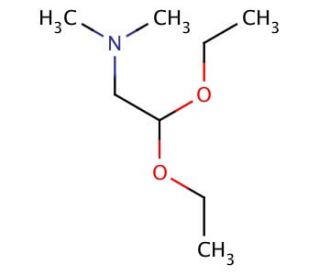 (Dimethylamino)acetaldehyde diethyl acetal (CAS 3616-56-6) - chemical structure image