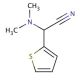 (Dimethylamino)(thien-2-yl)acetonitrile - chemical structure image