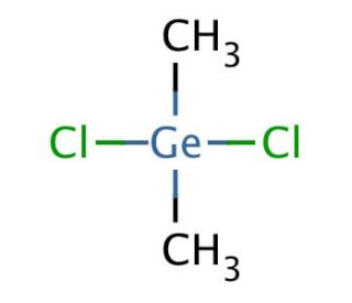 Dimethylgermanium dichloride (CAS 1529-48-2) - chemical structure image