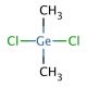 Dimethylgermanium dichloride (CAS 1529-48-2) - chemical structure image