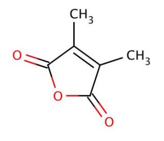 Dimethylmaleic anhydride (CAS 766-39-2) - chemical structure image