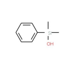Dimethylphenylsilanol (CAS 5272-18-4) - chemical structure image