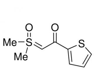 Dimethylsulfoxonium-2-(thiophenoyl)methylide (CAS 1910095-20-3) - chemical structure image