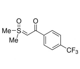 Dimethylsulfoxonium-4-(trifluoromethyl)benzoylmethylide (CAS 2118974-83-5) - chemical structure image