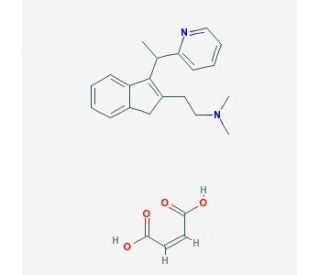 Dimetindene maleate (CAS 3614-69-5) - chemical structure image