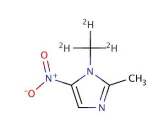 Dimetridazol-d<sub>3</sub> (CAS 64678-69-9) - chemical structure image