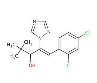 Diniconazole (CAS 70217-36-6) - chemical structure image