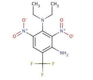 Dinitramine (CAS 29091-05-2) - chemical structure image