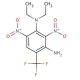 Dinitramine (CAS 29091-05-2) - chemical structure image