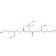 Dioctyl sulfosuccinate sodium salt (CAS 577-11-7) - chemical structure image