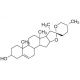 Diosgenin (CAS 512-04-9) - chemical structure image