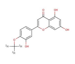 Diosmetin-d3 (CAS 1189728-54-8) - chemical structure image