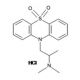 Dioxopromethazine hydrochloride (CAS 15374-15-9) - chemical structure image