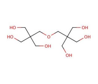 Dipentaerythritol (CAS 126-58-9) - chemical structure image