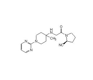 Dipeptidylpeptidase IV Inhibitor IV, K579 (CAS 440100-64-1) - chemical structure image