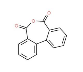 Diphenic anhydride (CAS 6050-13-1) - chemical structure image