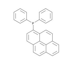 Diphenyl-1-pyrenylphosphine (CAS 110231-30-6) - chemical structure image