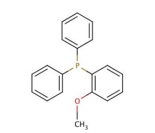 Diphenyl(2-methoxyphenyl)phosphine (CAS 53111-20-9) - chemical structure image