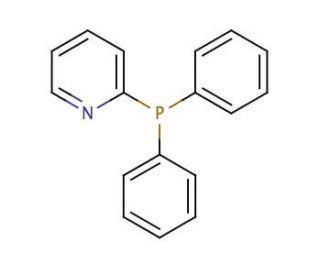 Diphenyl-2-pyridylphosphine (CAS 37943-90-1) - chemical structure image