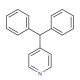Diphenyl-4-pyridylmethane (CAS 3678-72-6) - chemical structure image