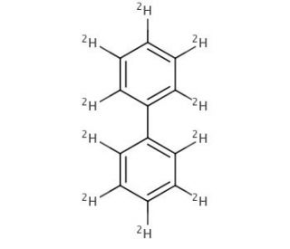 Diphenyl-d10 (CAS 1486-01-7) - chemical structure image