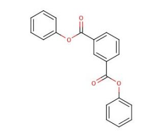 Diphenyl isophthalate (CAS 744-45-6) - chemical structure image