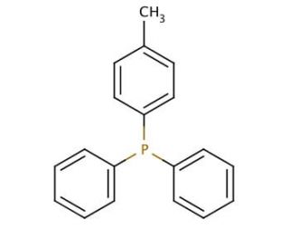 Diphenyl(p-tolyl)phosphine (CAS 1031-93-2) - chemical structure image