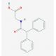 Diphenylacetylaminoacetic acid (CAS 65707-74-6) - chemical structure image