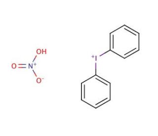 Diphenyliodonium nitrate (CAS 722-56-5) - chemical structure image