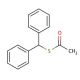 Diphenylmethanethiol acetate (CAS 53392-47-5) - chemical structure image