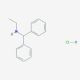 (Diphenylmethyl)(ethyl)amine hydrochloride (CAS 53693-51-9) - chemical structure image