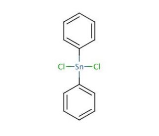 Diphenyltin dichloride (CAS 1135-99-5) - chemical structure image