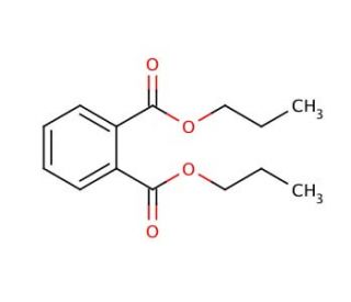 Dipropyl phthalate (CAS 131-16-8) - chemical structure image