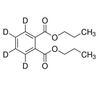 Dipropyl phthalate-3,4,5,6-d4 (CAS 358731-29-0) - chemical structure image