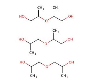 Dipropylene glycol (CAS 25265-71-8) - chemical structure image