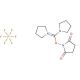Dipyrrolidino(N-succinimidyloxy)carbenium hexafluorophosphate (CAS 207683-26-9) - chemical structure image