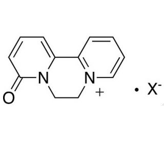 Diquat Monopyridone Bromide (CAS 54016-01-2) - chemical structure image