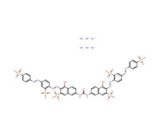 Direct red 80 (CAS 2610-10-8) - chemical structure image