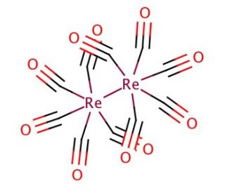 Dirhenium decacarbonyl (CAS 14285-68-8) - chemical structure image